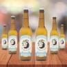 La Blanche Birra artigianale - Box da 6 bottiglie - Villa Chazil - Birra Chiara - Bottega del Friuli