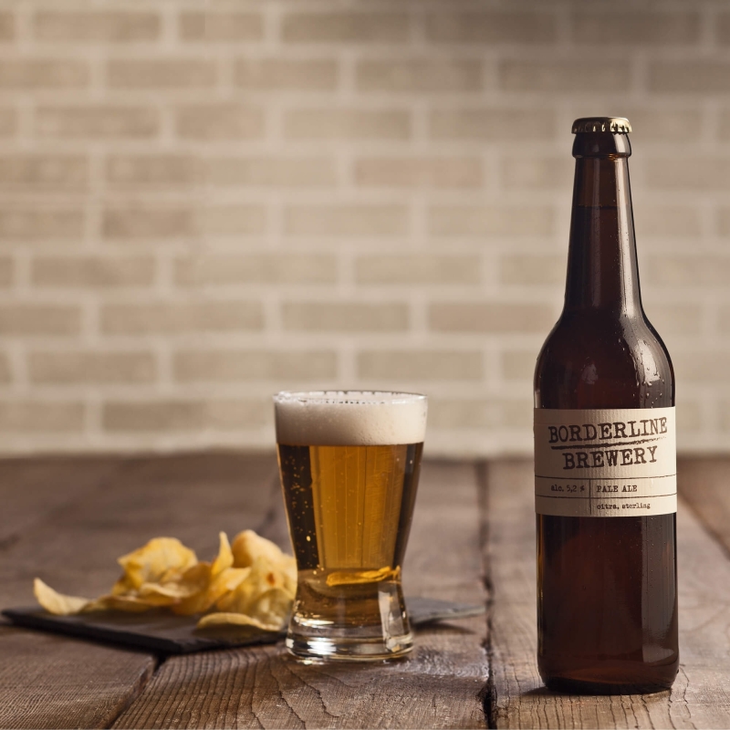 Pale Ale - Birra artigianale Borderline - Confezione da 2 - Birra Chiara - Bottega del Friuli