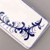 Tagliere Rettangolare  con disegno grafico tono blu - Ceramica Pezzetta - Prodotti per la Cucina - Bottega del Friuli
