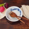 Ciotola con disegno grafico tono blu - Ceramica Pezzetta - Prodotti per la Cucina - Bottega del Friuli
