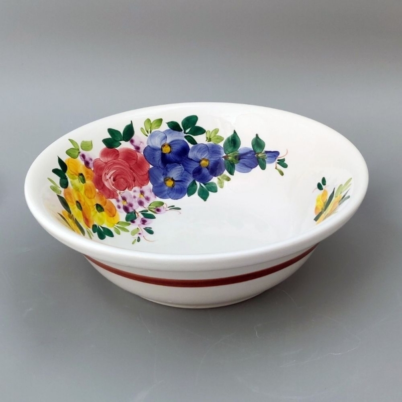 Ciotola con disegni friulani della prima meta ‘900 - Ceramica Pezzetta - Prodotti per la Cucina - Bottega del Friuli