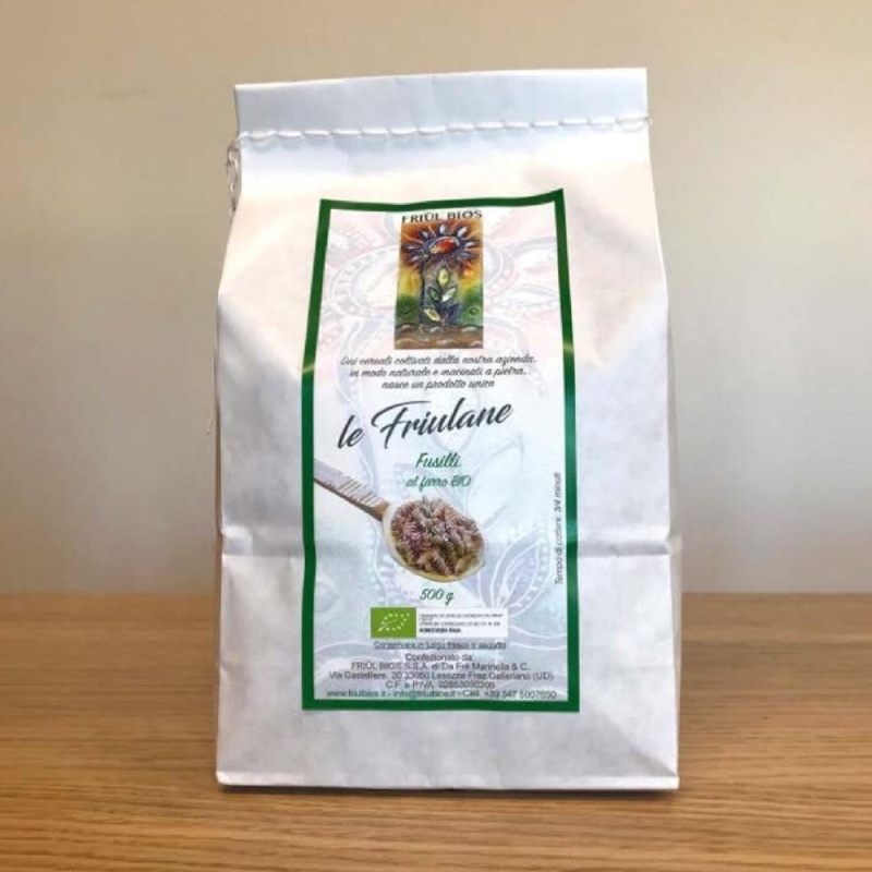 Fusilli al Farro Bio - 2 confezioni - Friul Bios - Pasta - Bottega del Friuli