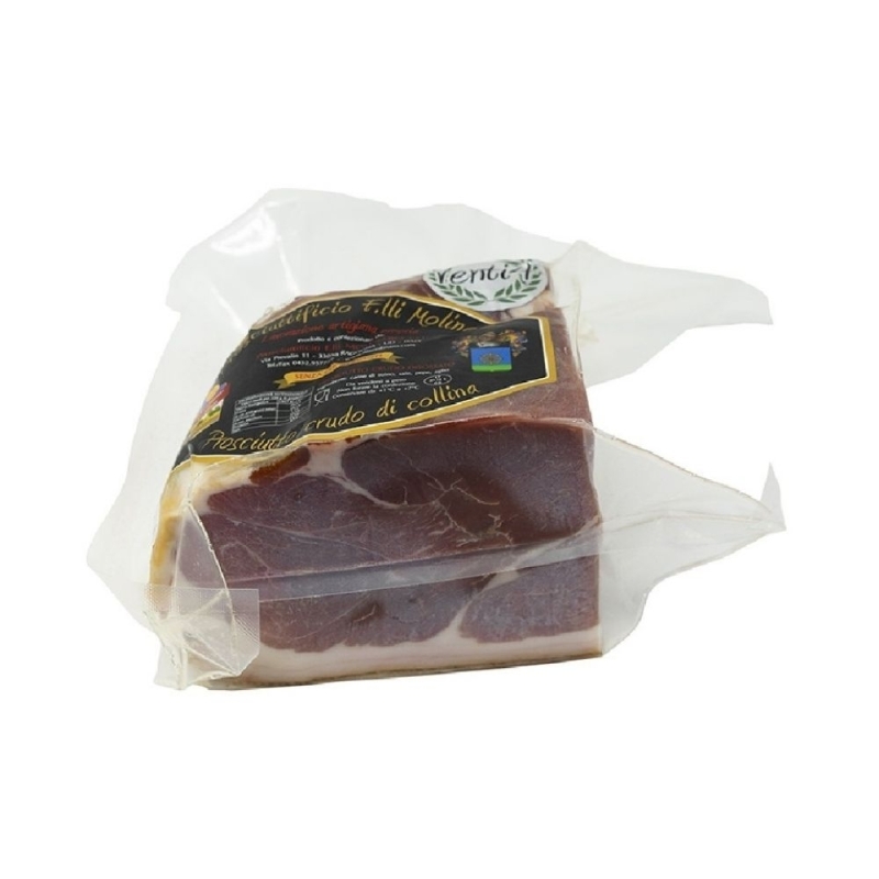 Trancio di Prosciutto di collina 24 mesi - Molinaro - Prosciutto Crudo - Bottega del Friuli