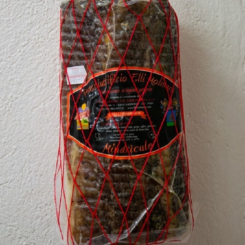 Mindricule naturale Intera - I Molinaro - Altri Salumi Stagionati - Bottega del Friuli