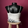 Top con Frange - Wool Style  - Sartoria Artigianale - Bottega del Friuli