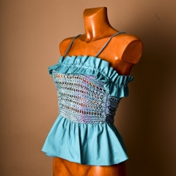 Top da Donna Turchese - Wool Style 
