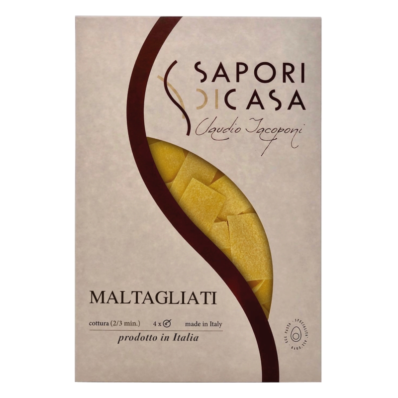 Maltagliati all'uovo - Sapori di Casa di Claudio Jacoponi - Pasta - Bottega del Friuli