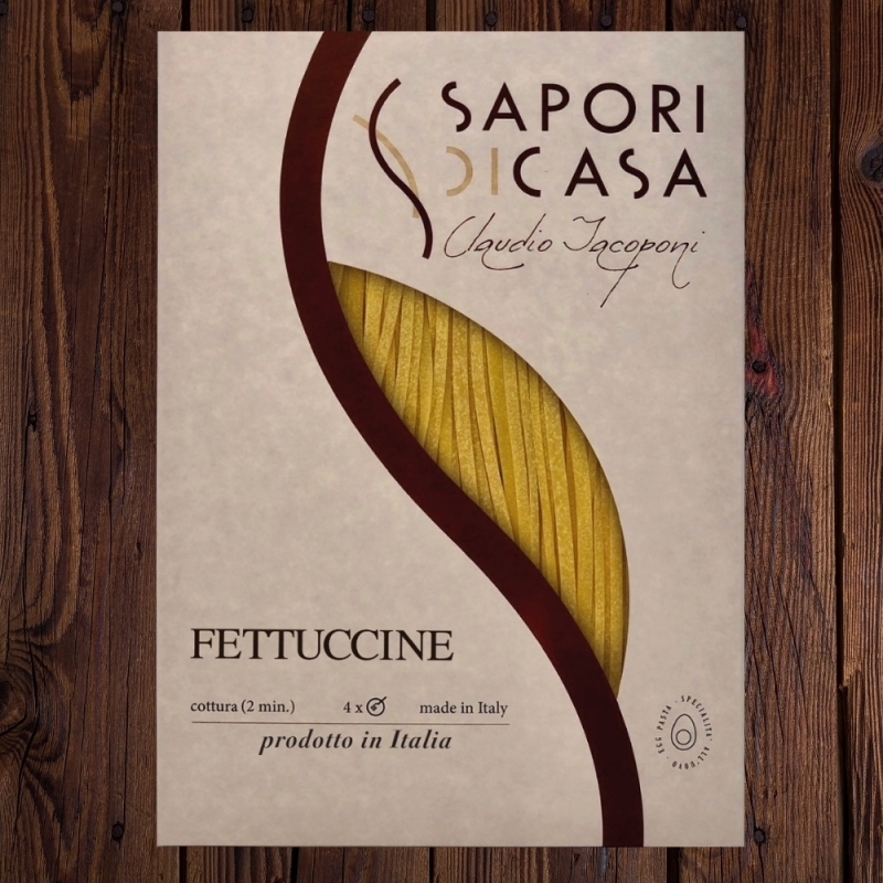 Fettuccine all'uovo - Sapori di Casa di Claudio Jacoponi - Pasta - Bottega del Friuli