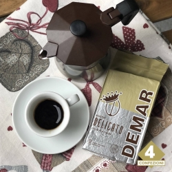 Caffè Delicato Macinato Moka - Demar Caffè