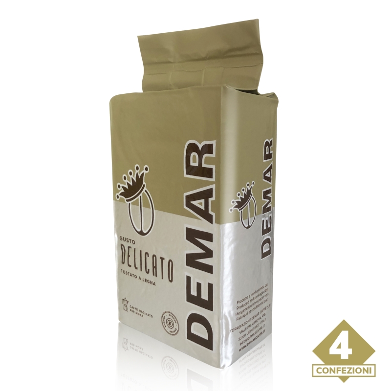 Caffè Delicato Macinato Moka - Demar Caffè - Caffè e Infusi - Bottega del Friuli