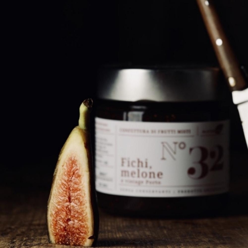 Confettura di frutti misti Fichi, Melone e Vintage Porto - 2 vasetti - Invasi dal Gusto - Marmellate, Confetture e Chutney - Bottega del Friuli