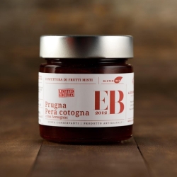 Confettura di frutti misti Prugne, Pera Cotogna e Bas Armagnac - 2 vasetti - Invasi dal Gusto