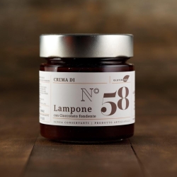 Crema di Lamponi e Cioccolato Fondente - 2 vasetti - Invasi dal Gusto
