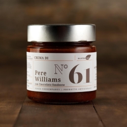 Crema di Pere Williams e Cioccolato Fondente - 2 vasetti - Invasi dal Gusto