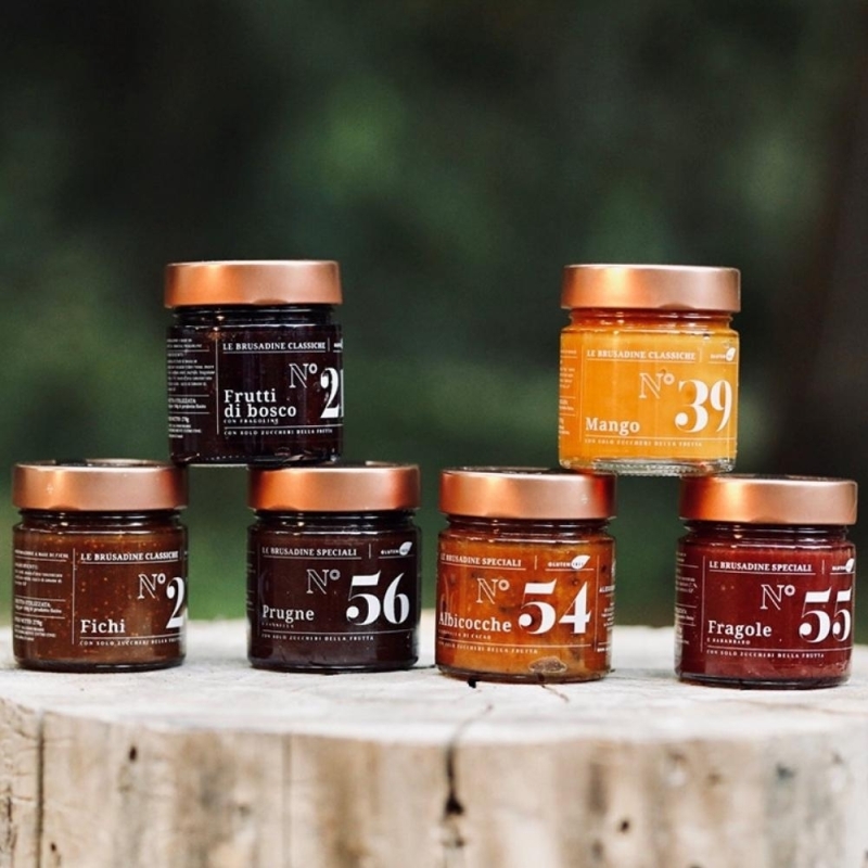 Crema ai fichi - "Brusadina" - 2 vasetti - Invasi dal Gusto - Marmellate, Confetture e Chutney - Bottega del Friuli