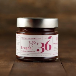 Chutney di Prugne, Radicchio e Teroldego - 2 vasetti - Invasi dal gusto