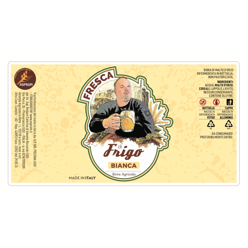 Birra Blanche - Fresca di Frigo - Tal Frigo - Birra Chiara - Bottega del Friuli