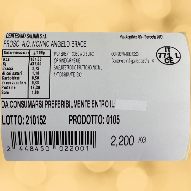 Prosciutti - Bottega del Friuli