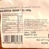Wurstel tipico speziato e affumicato "Cragno" - Dentesano - 7 pezzi - Wurstel e Salsicce Cotte - Bottega del Friuli