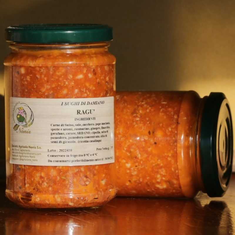 Ragù - Società Agricola Nonis S.s. - Sughi e Conserve - Bottega del Friuli
