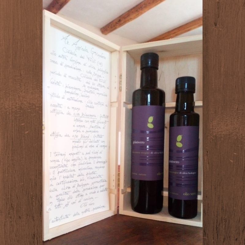Olio extra vergine biologico - Grinovero   - Olio - Bottega del Friuli