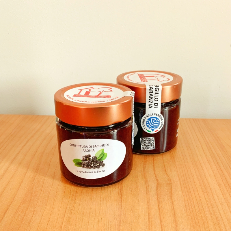 Confettura di bacche di Aronia - L'Acero Rosso - Marmellate, Confetture e Chutney - Bottega del Friuli