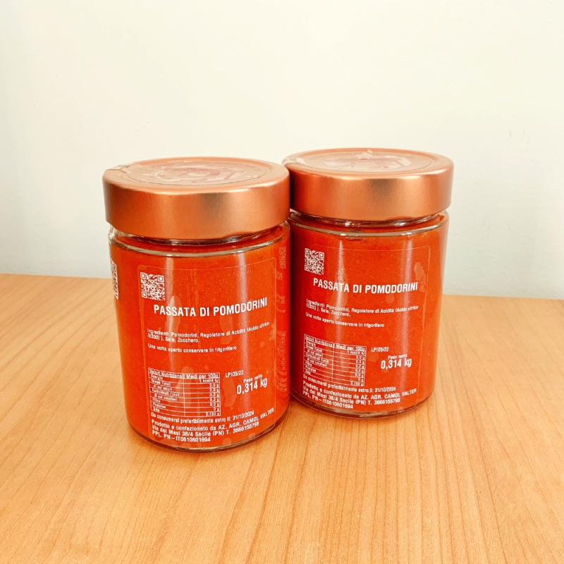 Passata di pomodorini - L'Acero Rosso - Sughi e Conserve - Bottega del Friuli