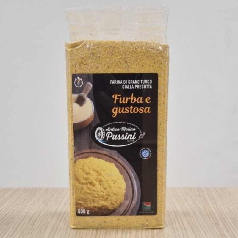 Farina di mais istantanea - “Furba e Gustosa” 2 pz - Molino Pussini - Polenta - Bottega del Friuli