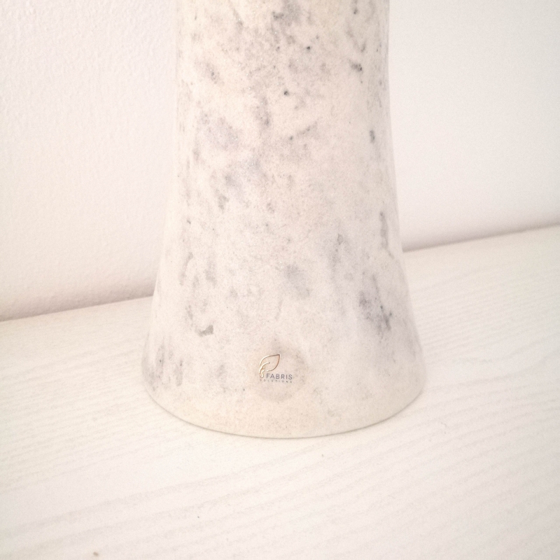 Vaso marmo bianco - Fabris Solutions - Complementi d'Arredo - Bottega del Friuli