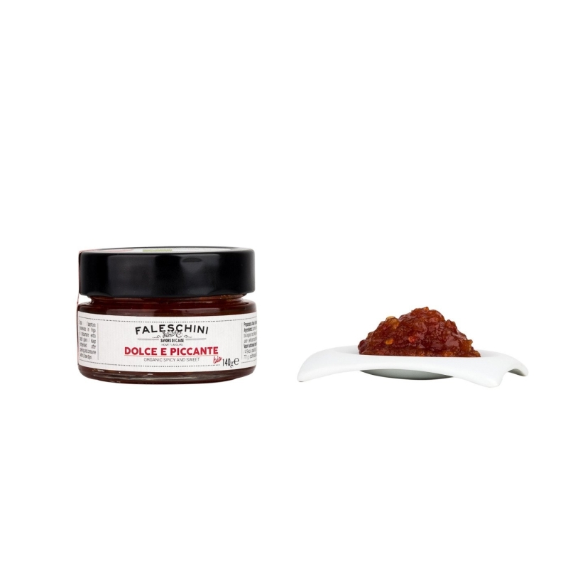 Crema dolce e piccante di peperoncino BIO - 2 vasetti - Faleschini - Sughi e Conserve - Bottega del Friuli