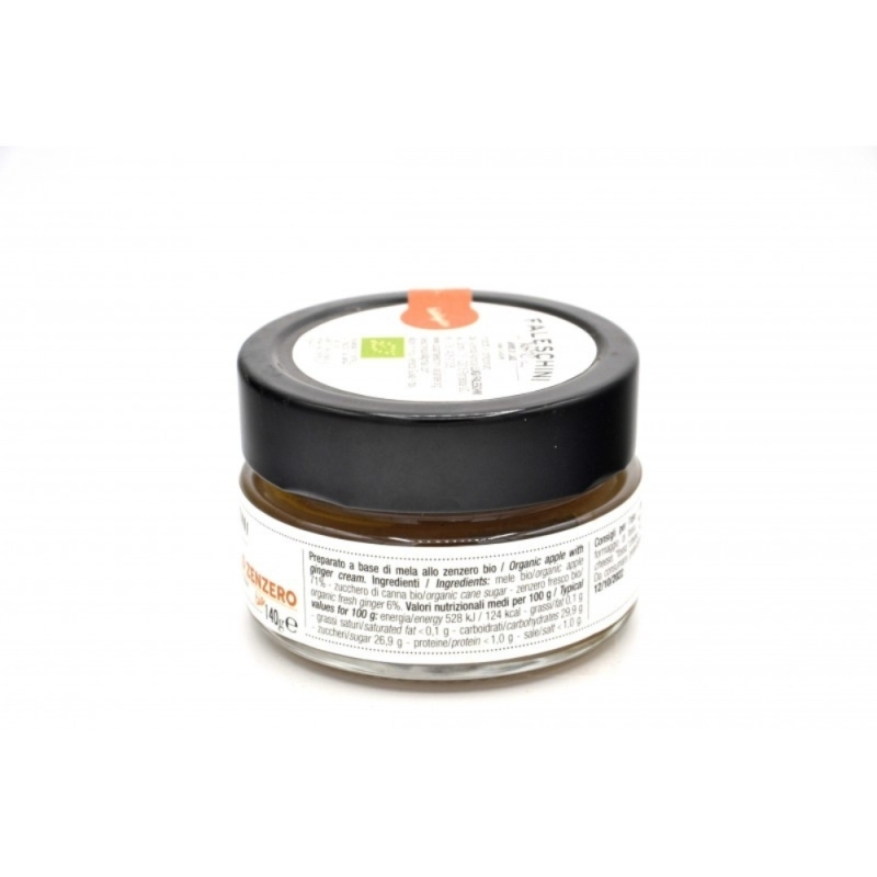Crema di mela e zenzero BIO - 2 vasetti - Faleschini - Marmellate, Confetture e Chutney - Bottega del Friuli