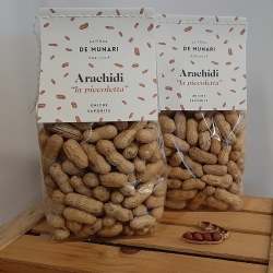 Arachide in guscio “La piccoletta”  2 confezioni - Azienda Agricola De Munari 