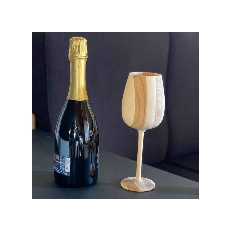 Calice in legno fatto a mano - La Sedia Srl - Prodotti per la Cucina - Bottega del Friuli
