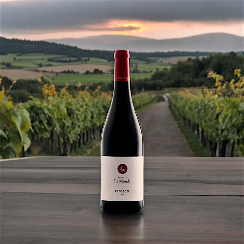 Refosco dal Peduncolo Rosso 2022 - Vigneti Le Monde - Vinidocfriuli - Vini Rossi - Bottega del Friuli