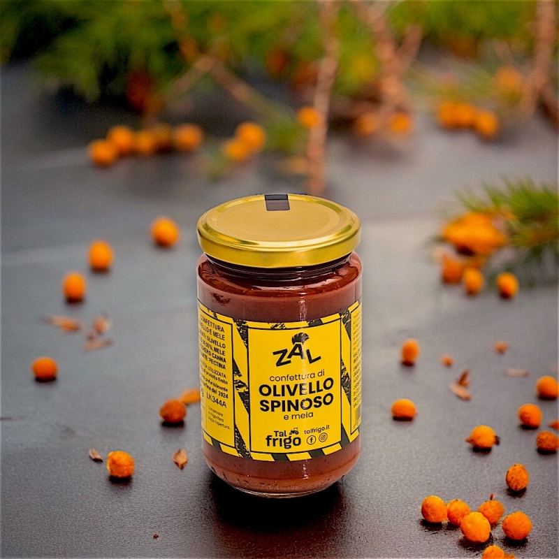 Confettura di Olivello Spinoso e Mela - ZÂL - Tal Frigo - Marmellate, Confetture e Chutney - Bottega del Friuli