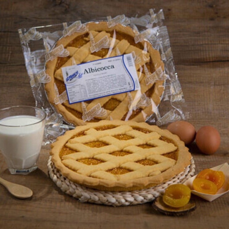 Crostata all'albicocca - De Marchi - Biscotti e Dolci da Forno - Bottega del Friuli