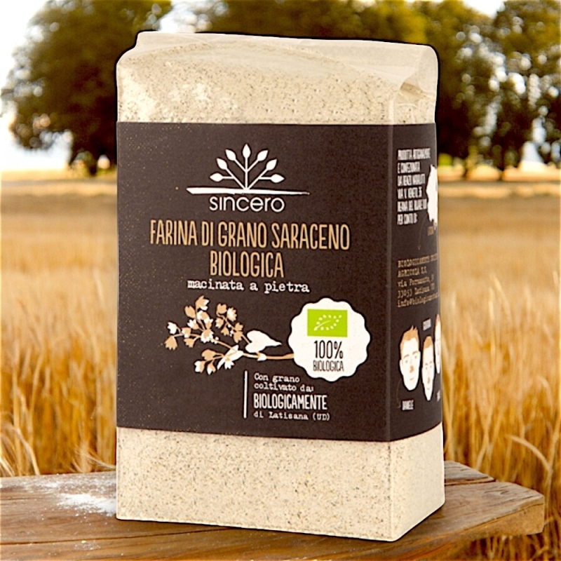 Farina di Grano Saraceno Biologica - Sincero - Farine e Cerali - Bottega del Friuli
