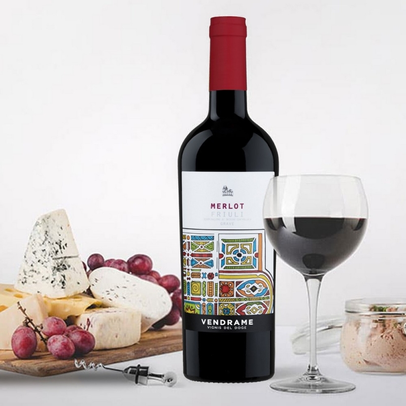 Merlot - Vendrame Vignis del Doge - Vini Rossi - Bottega del Friuli