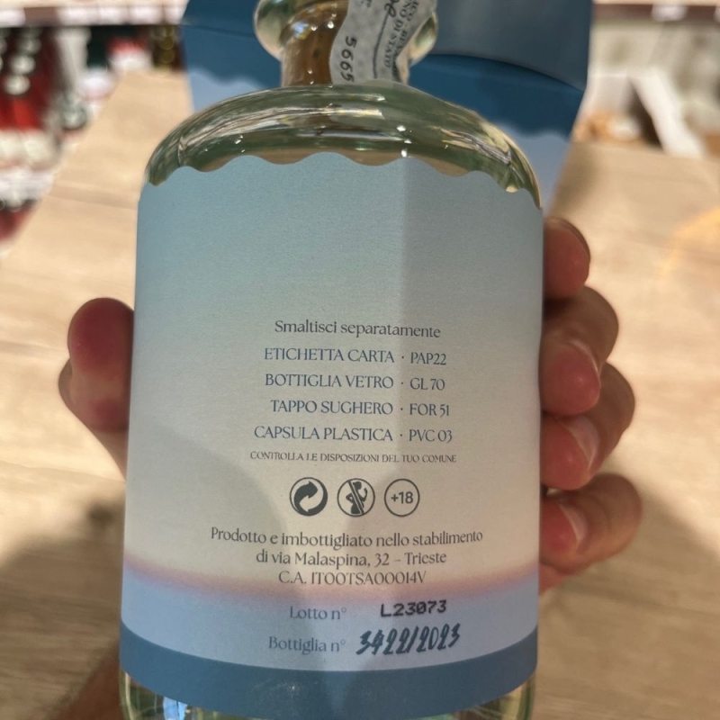 Gintonego - gin all'assenzio marino - Alimentari Tomadin - Distillati, Rum e Gin - Bottega del Friuli