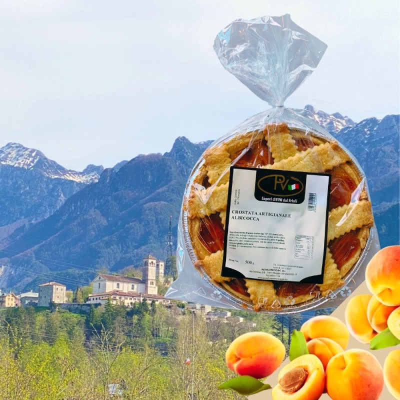 Crostata all'albicocca - Petris - Centro Dolce Friuli - Biscotti e Dolci da Forno - Bottega del Friuli