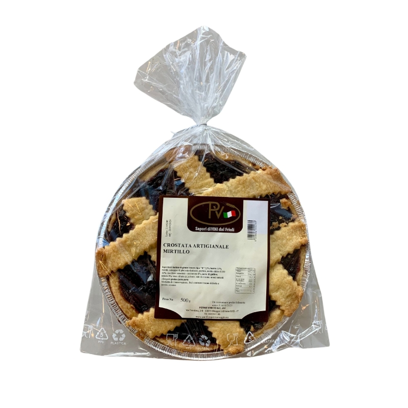 Crostata al mirtillo - Petris - Centro Dolce Friuli - Biscotti e Dolci da Forno - Bottega del Friuli