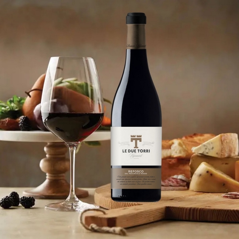 Refosco dal peduncolo rosso - vini Le Due Torri  - Vini Rossi - Bottega del Friuli