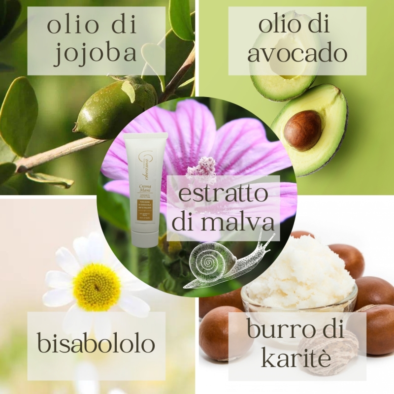 Crema Mani con purissima bava di chiocciole - Che lumaca! - Cura della persona - Bottega del Friuli