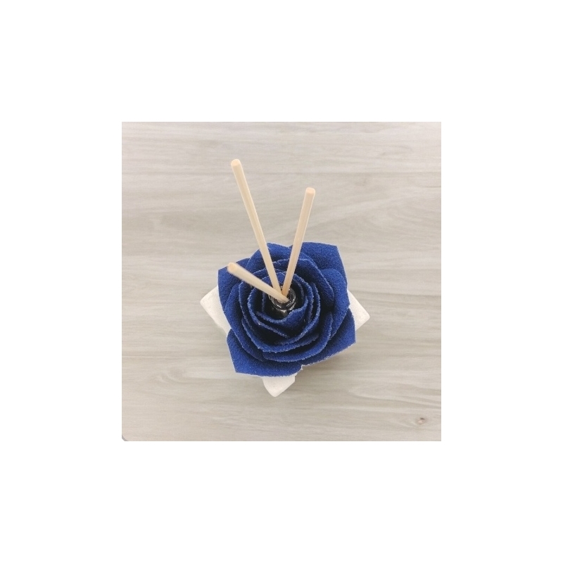 Diffusore con rosa BLU - Fabris Solutions - Idee Regalo - Bottega del Friuli