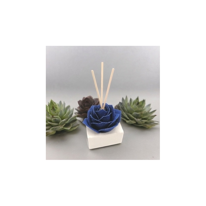 Diffusore con rosa BLU - Fabris Solutions - Idee Regalo - Bottega del Friuli