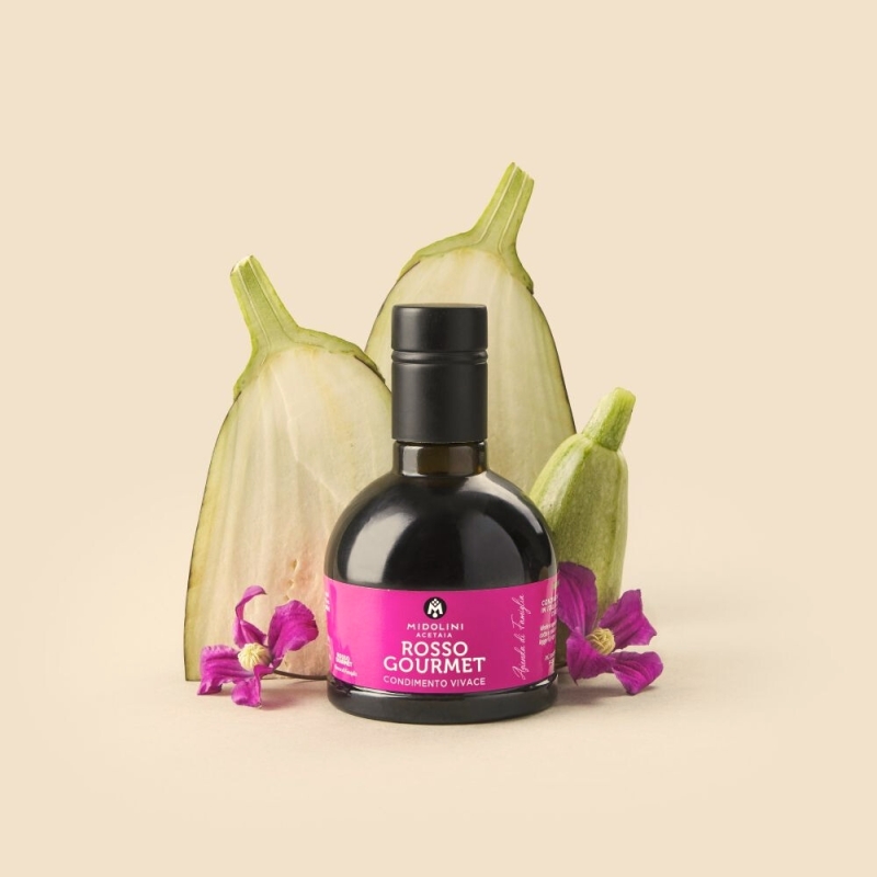 Condimento Balsamico Rosso Gourmet - Acetaia Midolini