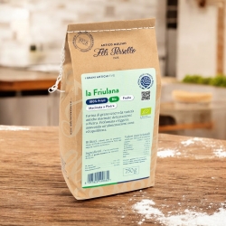 Farina semintegrale di grani teneri antichi- "La Friulana" 2pz da 750g - Molino Persello