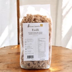 Fusilli di Grani Antichi Friulani - 2 pacchi da 500g - Molino Persello