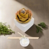 Diffusore con rosa GIALLA - Idee Regalo - Bottega del Friuli