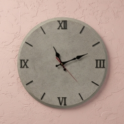 Orologio da parete Grigio Pietra - Fabris Solutions